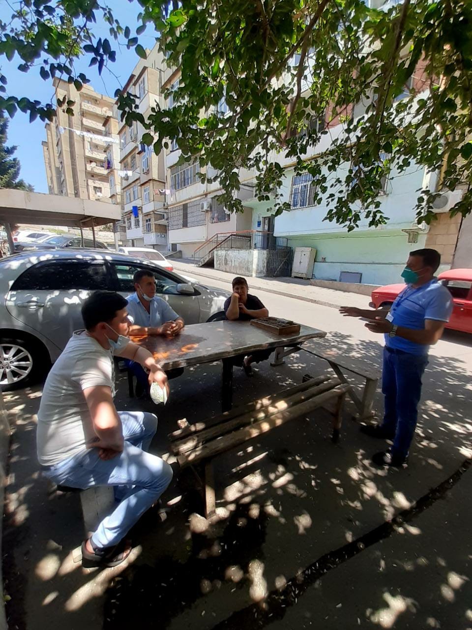 Nizami rayonunda karantin rejimi ilə əlaqədar reydlər davam etdirilir - FOTO